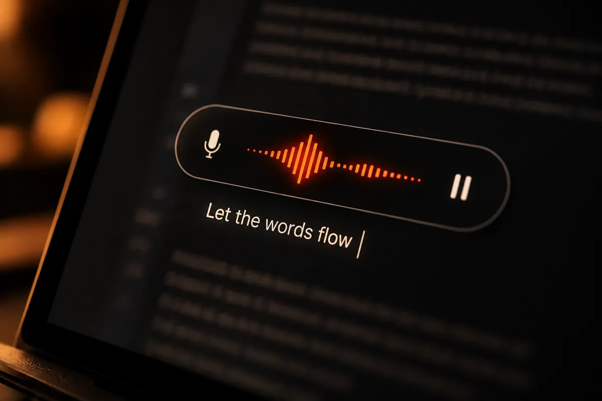 The floating voice HUD