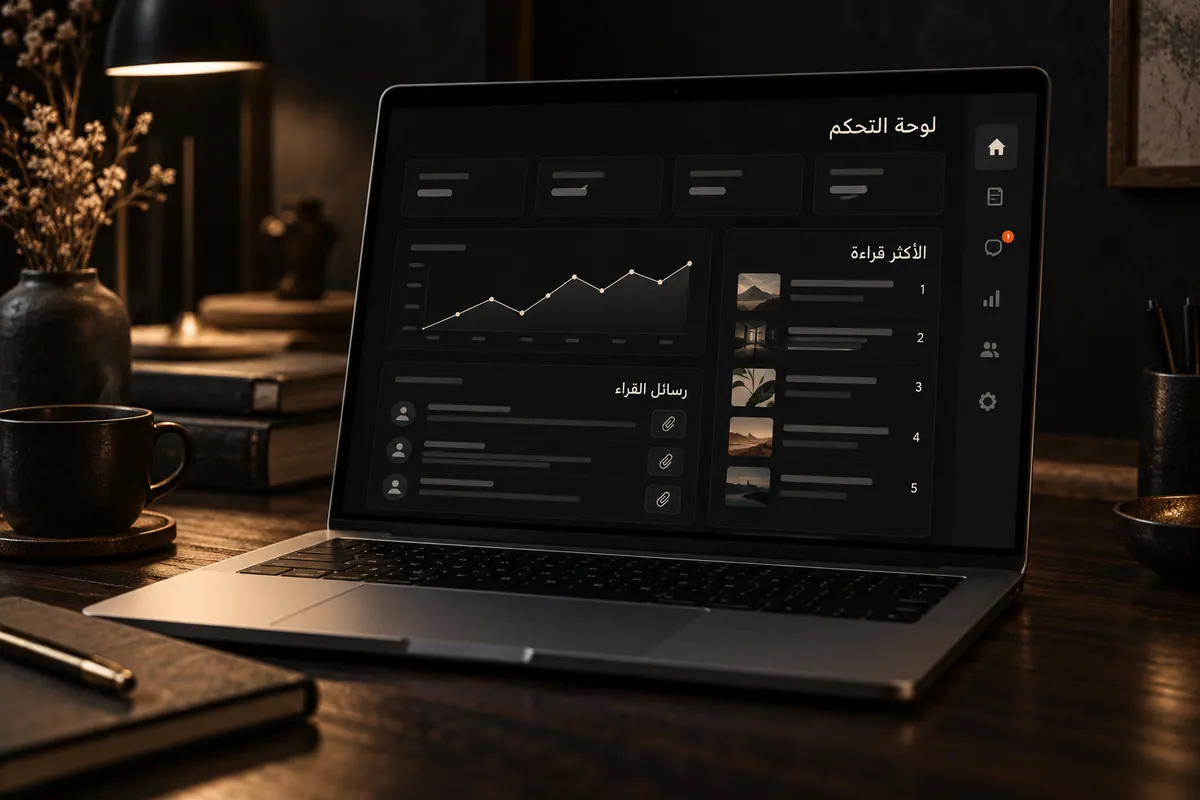 Her private dashboard